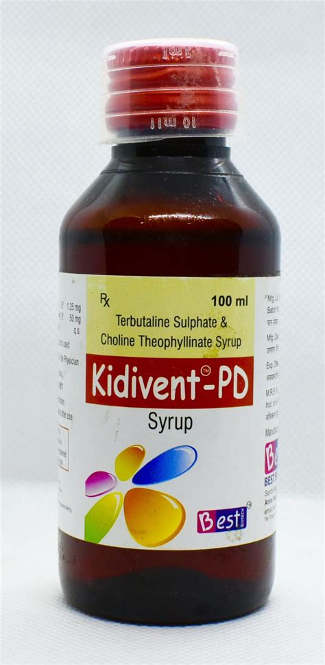 Kidivent Pd Syrup Best Biotech India