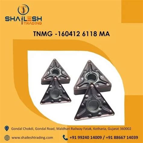 Carbide Tnmg Lf Ma For Cnc Machine At Rs In Rajkot Id