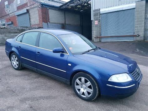 2003 Volkswagen Passat Sport 1 9 Tdi 130 Bhp Blue 4 Door Saloon Spares Or Repairs In Denholme