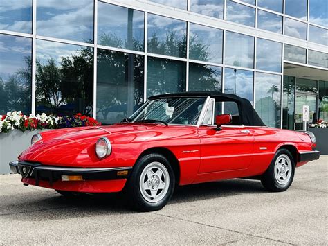 1988 Alfa Romeo Spider Veloce available for Auction | AutoHunter.com ...