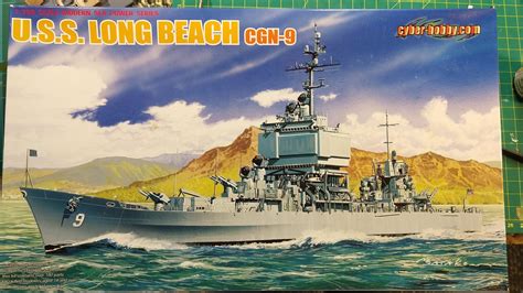 USS Long Beach CGN-9 guided missile cruiser (1/700) - FINISHED ...