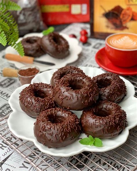 Bukan Donat Biasa Begini Cara Bikin Donat Brownies Kukus Lembut