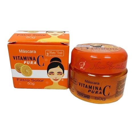 M Scara Facial De Vitamina C Pura Matto Verde Filtro Solar G