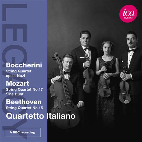 Boccherini Mozart Beethoven String Quartets Album Oleh Quartetto