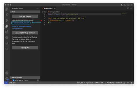 Usar El Depurador De Visual Studio Code Con Jest Analytics Lane