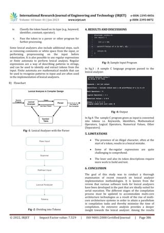 Lexical Analyzer Pdf