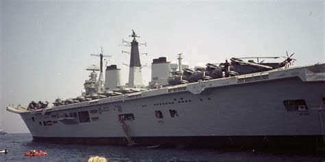 Hms Ark Royal R And Hms Edinburgh D At St P Flickr