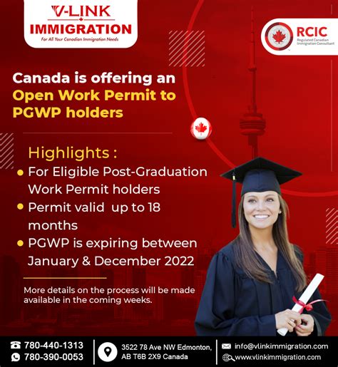 New Months Open Work Permit Canada For Pgwp Holders