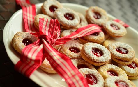 Free Images Raspberry Sweet Dish Produce Plate Cookie Dessert