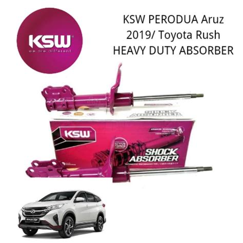 KSW PERODUA Aruz 2019 Toyota Rush HEAVY DUTY ABSORBER Shopee Malaysia