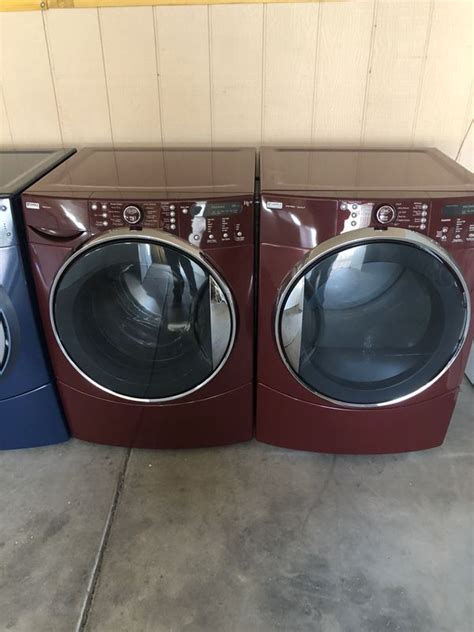 Washer And Dryer Electric Kenmore Elite He5t Super Capacity Plus Whit Warranty Delivery