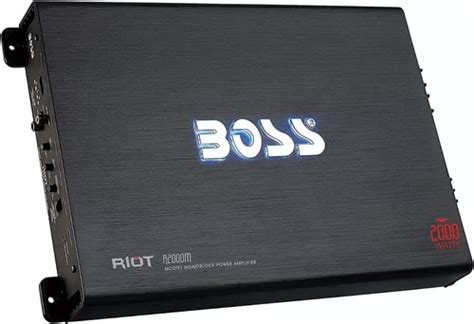 Boss Amplificador 2000 Watts Monoblock Ultra Compacto Cuotas sin interés