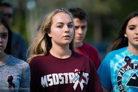 Marjory Stoneman Douglas Students Return Back To School For First Time