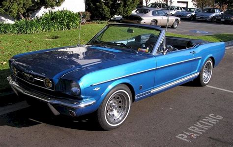 1966 Mustang Paint Colors