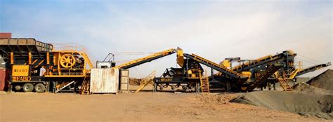 MCK 110 Mobile Hard Stone Crushing And Screening Plant Stock Fabo