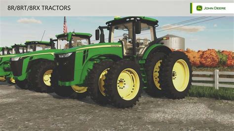 John Deere 8r Us Series V1000 Fs25 Fs22 Mod