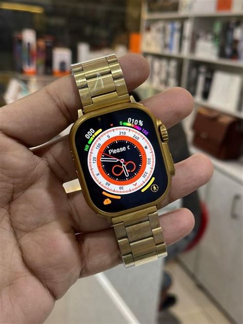 X8 Ultra Max Smart Watch Gold Edition