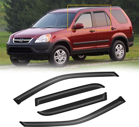 Amazon Cmvt Auto Window Visors For Honda Cr V Crv Rain