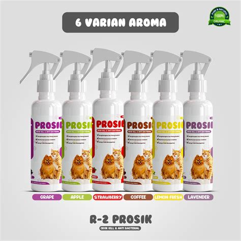 Jual PROSIK Pet Odor Penghilang Bau Pesing Dan Kotoran 250ML Kucing