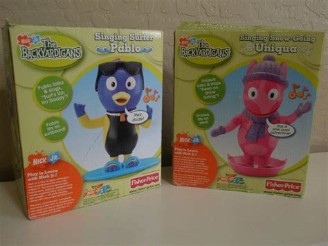 The Backyardigans Singing Pablo & Uniqua Toy Figure LOT of 2 *NEW AS-IS ...