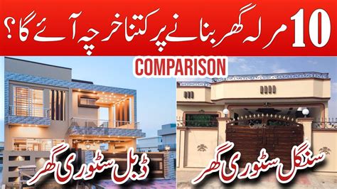 Marla House Construction Cost In Pakistan Marla Single Story