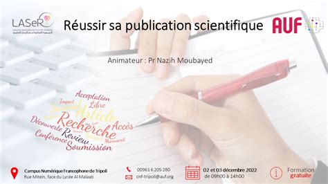 Réussir sa publication scientifique AUF