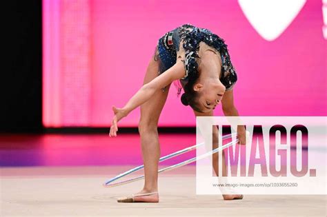 Sofia Raffaelli Ita Hoop During Rhythmic Gymnastic World