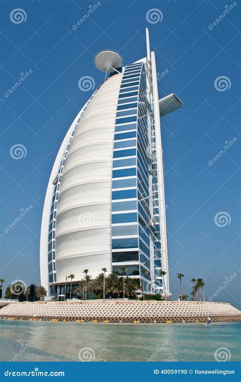 Burj Al Arab Hotel In Dubai Editorial Image | CartoonDealer.com #40059190