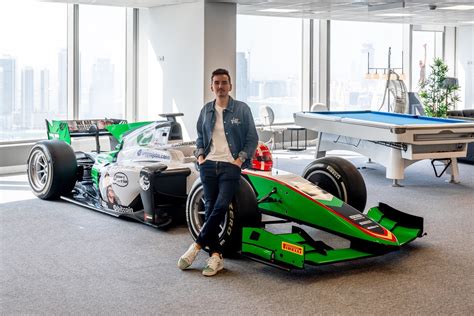 Carl Runefelt Acquires Formula 2 Car To Honor The Partnership With