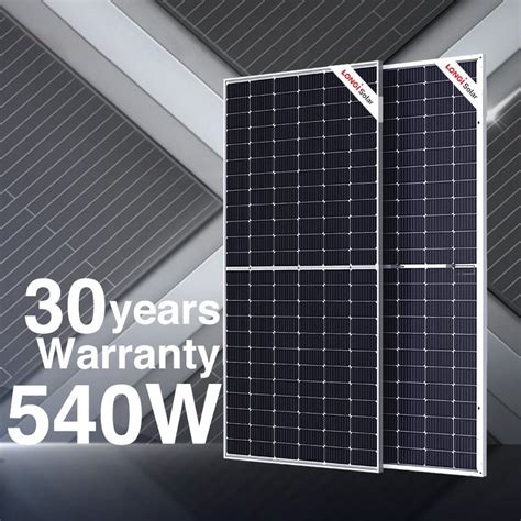 Longi Solar Hi Mo5 M10 PV Solar Panels Module 540W Lr5 72hbd Double