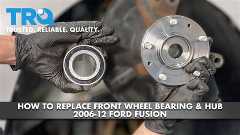 How To Replace Front Wheel Bearing Hub 2006 12 Ford Fusion 1a Auto