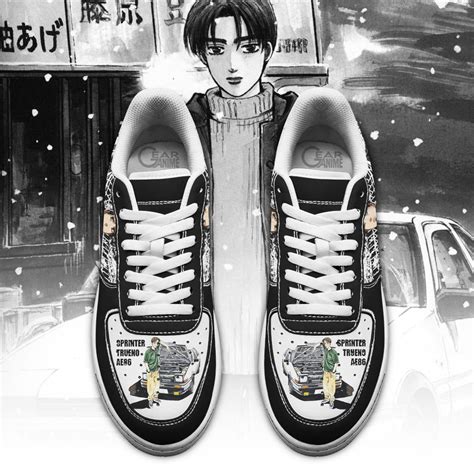 Takumi Fujiwara Shoes Initial D Anime Sneakers PT11 - HomeFavo