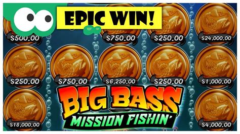 EPIC Big Bass Mission Fishin Win Stack The Cash Bonus Round