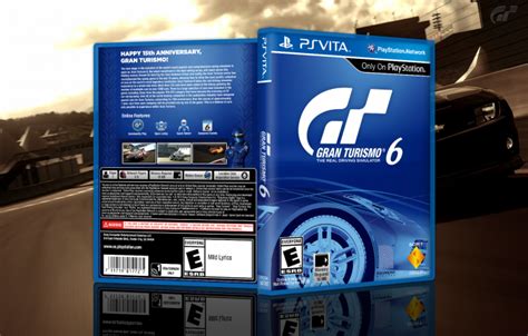 Gran Turismo 6 Playstation Vita Box Art Cover By Edwardpines