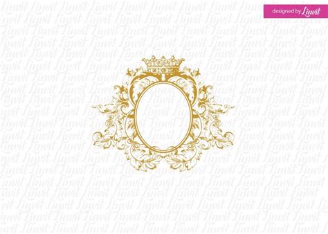 Royal Wedding Monogram Template