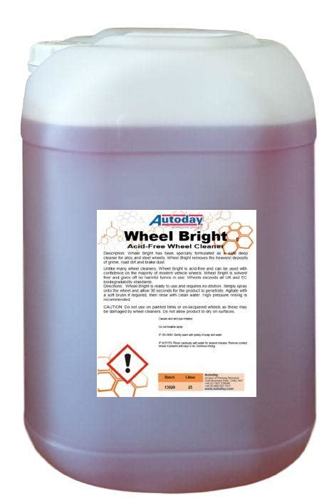 Wheelbright 25 Litres Acid Free Alloy Wheel Cleaner