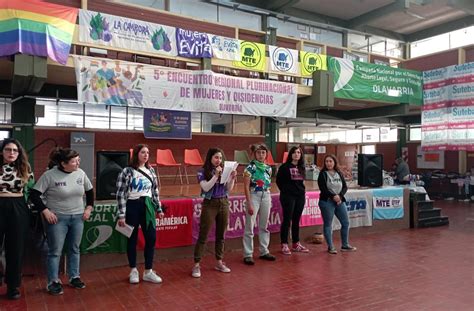 Olavarr A Se Realiz El Encuentro Regional De Mujeres Y Disidencias