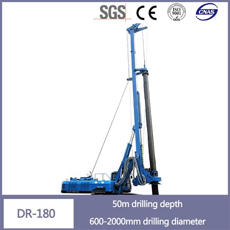 Mineral Prospecting Soil Test Rotary Drilling Rig Dr 180 Drilling