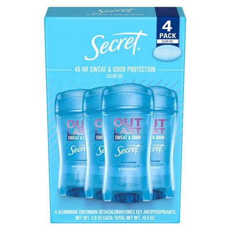 Secret Outlast Clear Gel Deodorant Price In Kenya Kentex Cargo