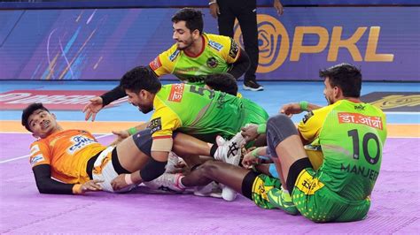 Patna Pirates Vs Haryana Steelers In Match 45 Of Pro Kabaddi Season 10