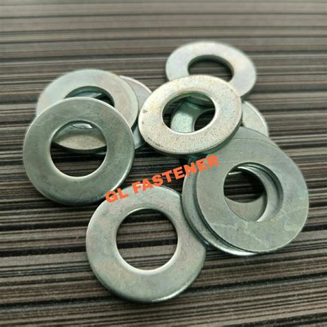 Ring Plat M Putih Galvanis Wp Washer Plat Besi Flat Washer