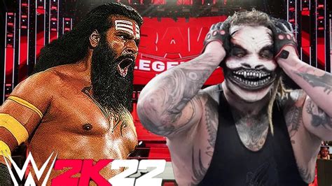 WWE 2K22 Veer Mahaan Vs Bray Wyatt EPIC FIHGT YouTube