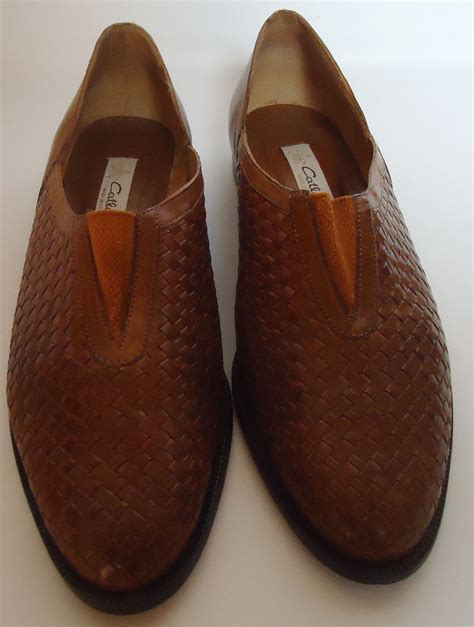 Brazilian Vintage Mens Brown Leather Shoes Etsy