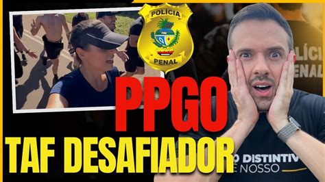 Concurso Polícia Penal GO COMO SER APTO NO DESAFIADOR TAF DA PPGO