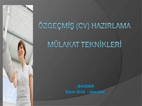 PPT ÖZGEÇMİŞ CV HazIrlama mülakat teknİklerİ DOKUMEN TIPS