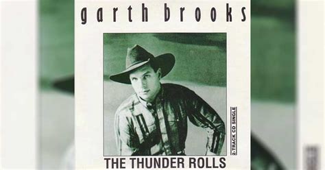 Listen to Garth Brooks' 6th Chart-Topping Song "The Thunder Rolls"