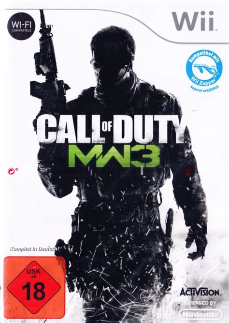 Call Of Duty Mw Wii Box Cover Art Mobygames