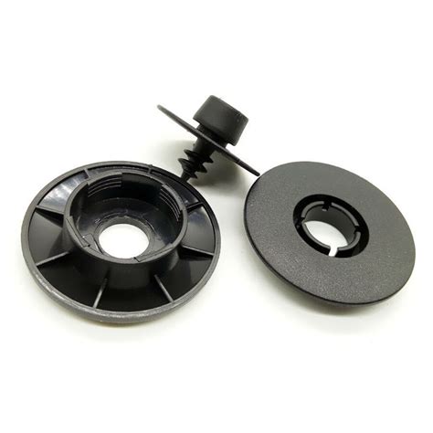 20x Black Plastic Fixing Clips Anti Slip Fasteners For Car SUV Carpet