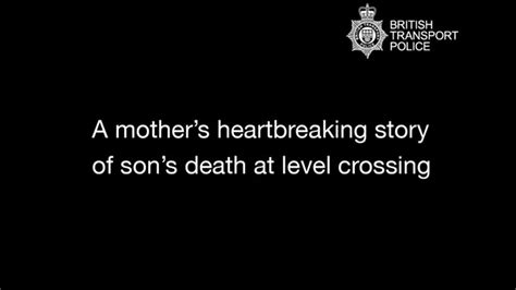 Mother Speaks Of Sons Death At Level Crossing Video Dailymotion