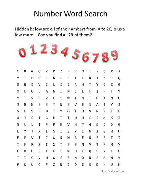 Phone Number Word Search